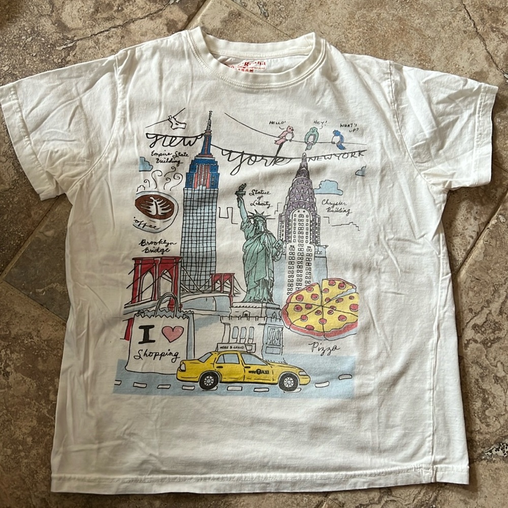 Mûre + Grand NY illustration t-shirt